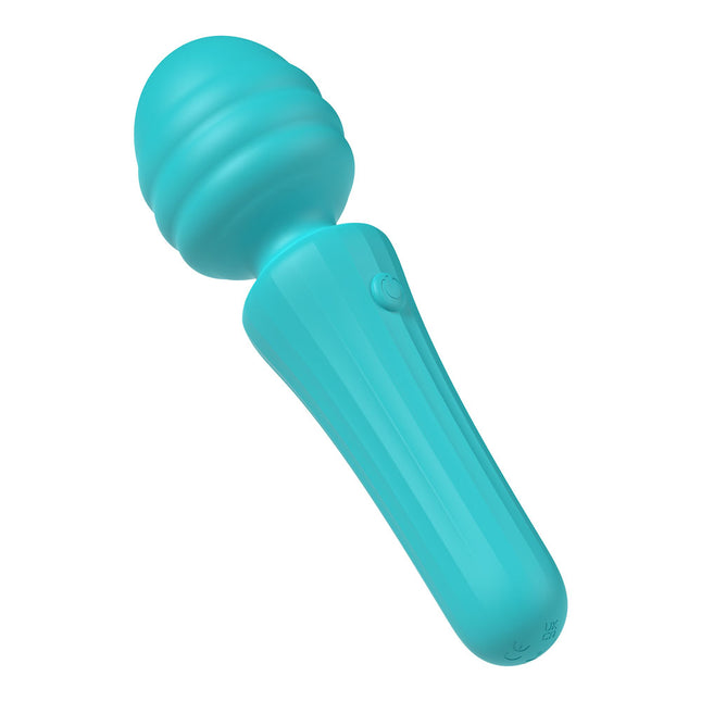 Party Up DUUNA - Teal - Teal 16.9 cm USB Rechargeable Massage Wand
