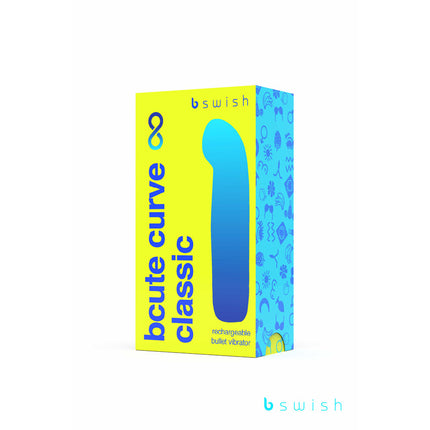 Bcute Curve Infinite Classic - Citrus Yellow 10cm USB Rechargeable Vibrator