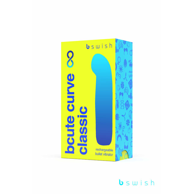 Bcute Curve Infinite Classic - Citrus Yellow 10cm USB Rechargeable Vibrator
