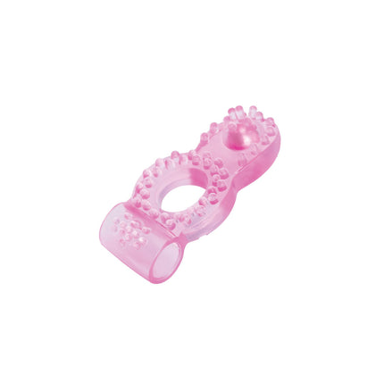Bodywand Rechargeable Deluxe Orgasm Enhancer Ring - Pink Vibrating Cock Ring