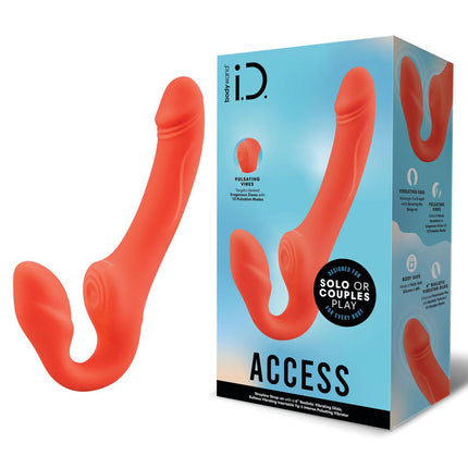 Bodywand ID Access Strapless Strap-On - Orange