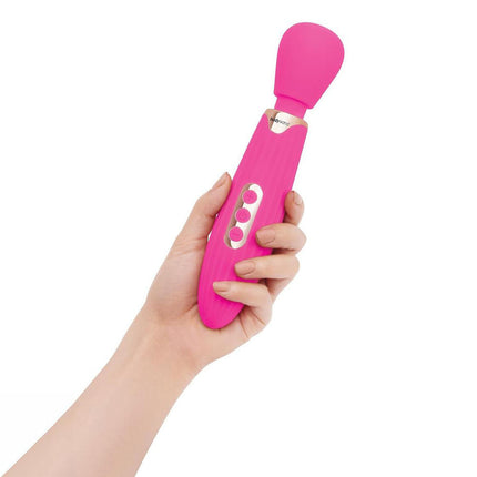 Bodywand RUMBLE WAND 8 Inch - Hot Pink USB Rechargeable Massage Wand