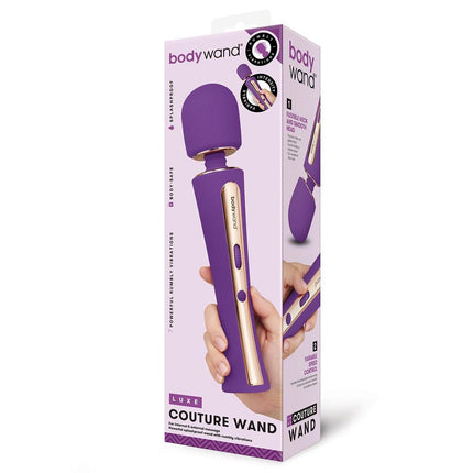 Bodywand Luxe Couture Wand - Purple 28.2cm Massage Wand Vibrator