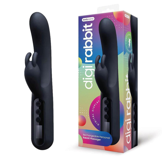 Bodywayd Digi Rabbit Vibrator - Black