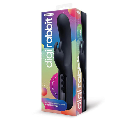 Bodywayd Digi Rabbit Vibrator - Black