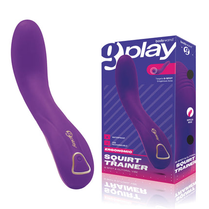 Bodywand G-Play Ergonomic Squirt Trainer - Purple G Spot Vibrator