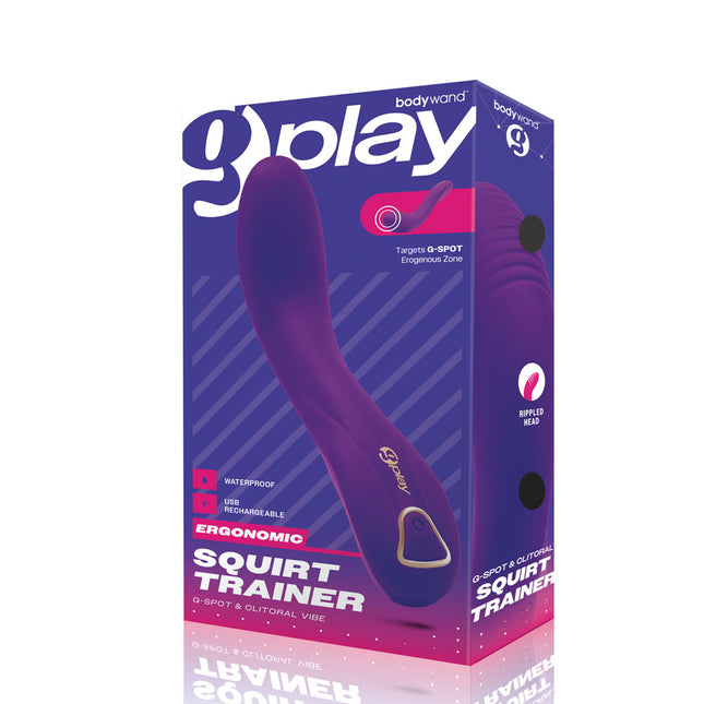 Bodywand G-Play Ergonomic Squirt Trainer - Purple G Spot Vibrator