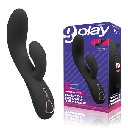 Bodywand G-Play G-Spot Squirt Trainer - Black 19cm Vibrator