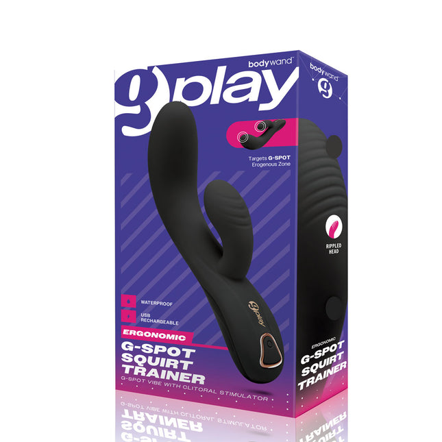 Bodywand G-Play G-Spot Squirt Trainer - Black 19cm Vibrator