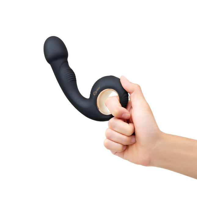 Bodywand G-Play Vibrating Squirt Trainer - Black Handheld Vibrator