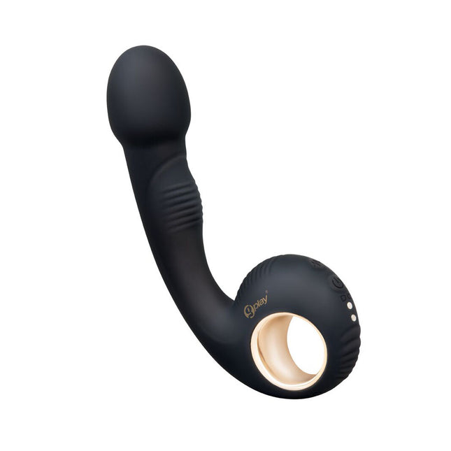 Bodywand G-Play Vibrating Squirt Trainer - Black Handheld Vibrator