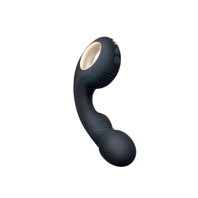 Bodywand G-Play Vibrating Squirt Trainer - Black Handheld Vibrator