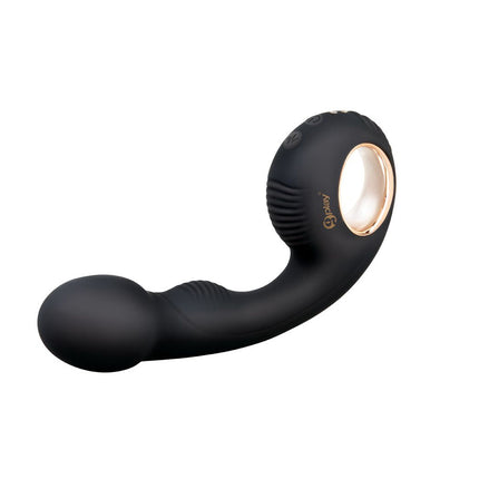 Bodywand G-Play Vibrating Squirt Trainer - Black Handheld Vibrator