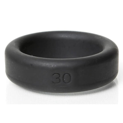 Boneyard Silicone Cock Rings 5 Piece Kit - Black