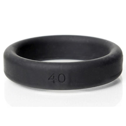 Boneyard Silicone Cock Rings 5 Piece Kit - Black