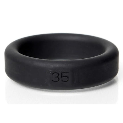 Boneyard Silicone Cock Ring Black 35mm