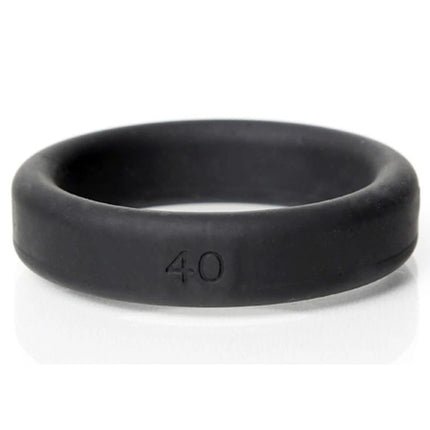 Boneyard Silicone Cock Ring Black 40mm