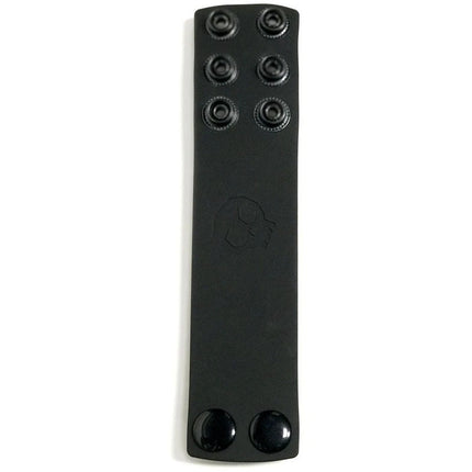 Boneyard Silicone Ball Strap Black 3-Snap 4cm Adjustable Ball Stretcher Ring