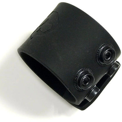 Boneyard Silicone Ball Strap Black 3-Snap 4cm Adjustable Ball Stretcher Ring