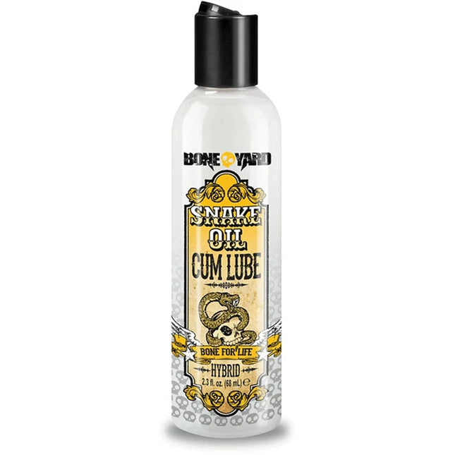 Boneyard Snake Oil Cum Lube - Hybrid Lubricant 60ml Bottle