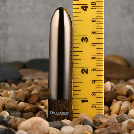 Black Evolved Bullet Vibrator Size Chart C
