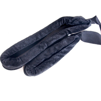 Black Leg Straps for Bondage Sex Swing