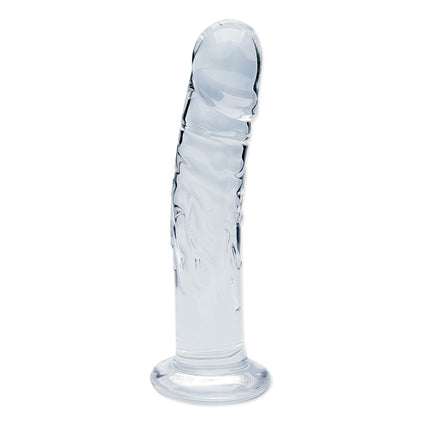 Clarity Seraphic Rapture Clear 7 Inch Glass Dildo