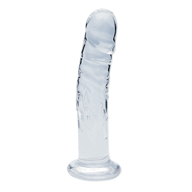 Clarity Seraphic Rapture Clear 7 Inch Glass Dildo