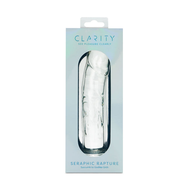 Clarity Seraphic Rapture Clear 7 Inch Glass Dildo