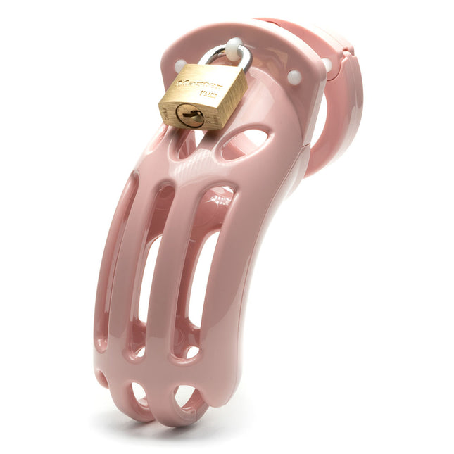 The Curve CB-X Chastity Cock Cage Kit - Pink 3.75 Inch
