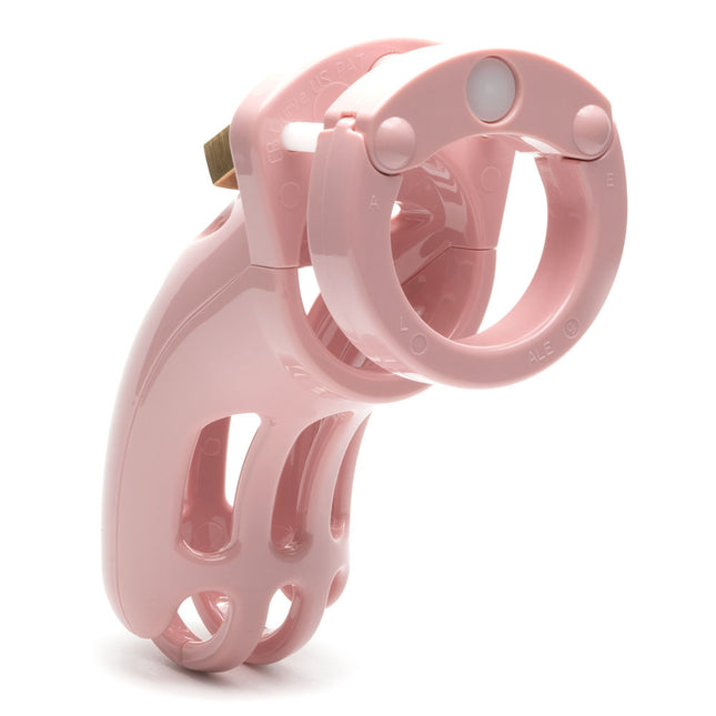 The Curve CB-X Chastity Cock Cage Kit - Pink 3.75 Inch