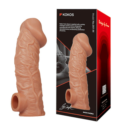 Kokos Large Cock Sleeve 001 - Flesh