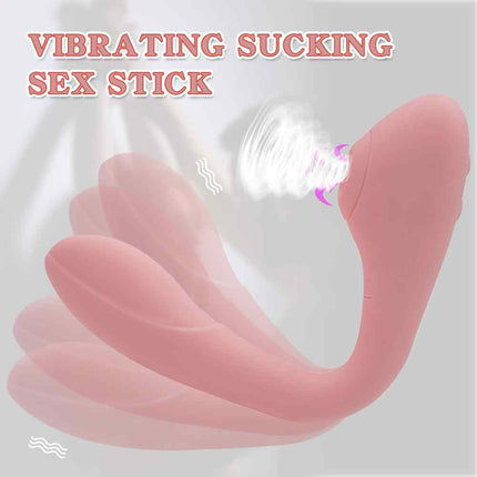 Clitoris Suction Vibrator luxury Curve Female Sex Stick