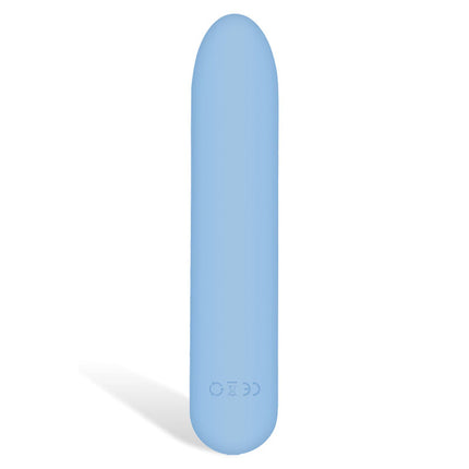 Adam & Eve Eve's Silky Sensations Bullet Vibrator Blue Rear View