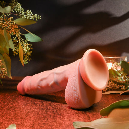 Evolved 8 Inch Realistic Flesh Dildo