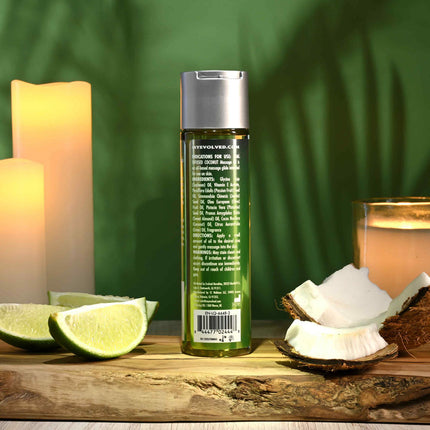 Evolved ANOINT PERFUMERY Lime Infused Coconut Massage Oil - 120ml