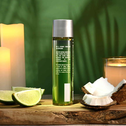 Evolved ANOINT PERFUMERY Lime Infused Coconut Massage Oil - 120ml