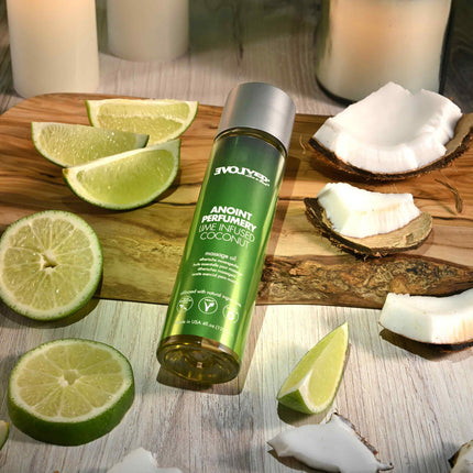 Evolved ANOINT PERFUMERY Lime Infused Coconut Massage Oil - 120ml