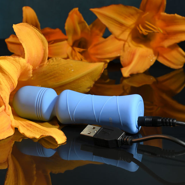 Evolved Out Of The Blue Mini Massager Wand