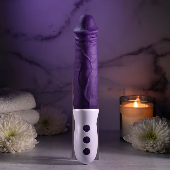 Evolved PLUM THRUST Vibrating Dildo