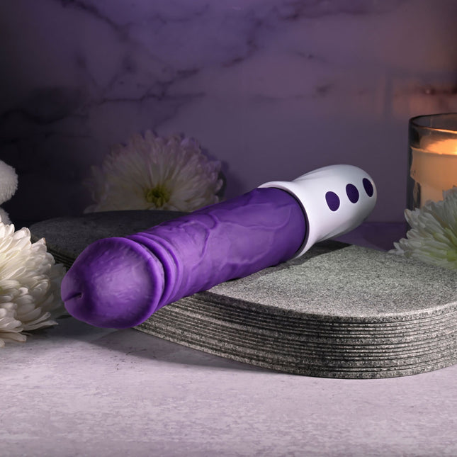 Evolved PLUM THRUST Vibrating Dildo