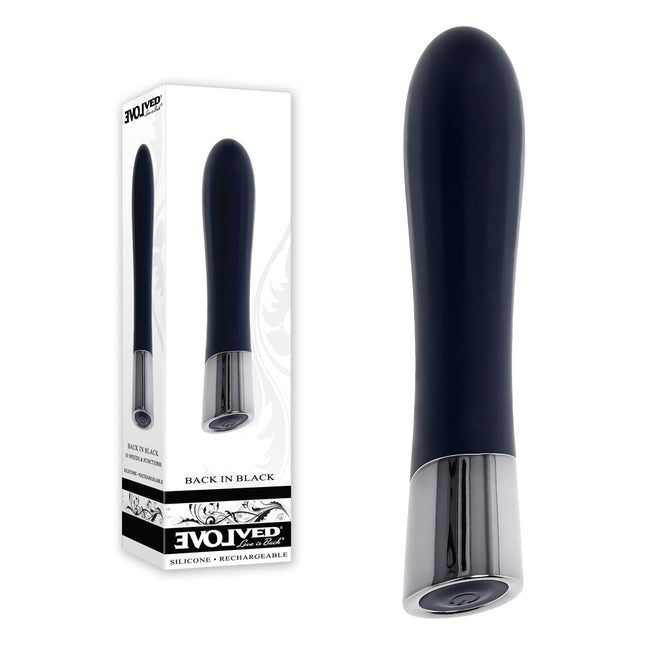Evolved BACK IN BLACK 11.9cm Bullet Vibrator