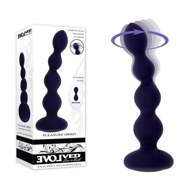 Evolved Pleasure Orbit Vibrating Anal Beads