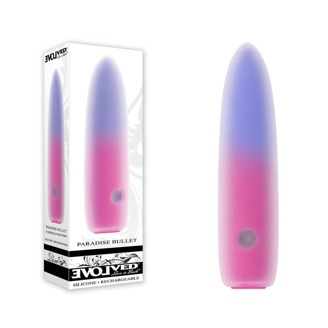 Evolved PARADISE BULLET Pink/Purple Vibrator
