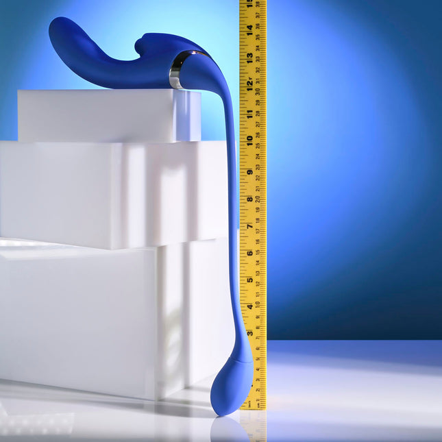 Evolved ALL IN - Purple Thrusting Triple Stimulating Vibrator