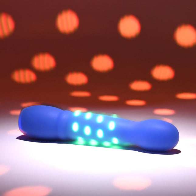 Evolved DISCO DIVA - Blue Light Up Vibrator
