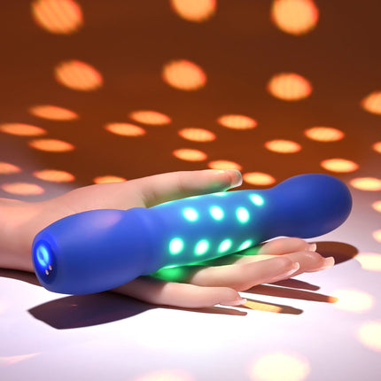 Evolved DISCO DIVA - Blue Light Up Vibrator