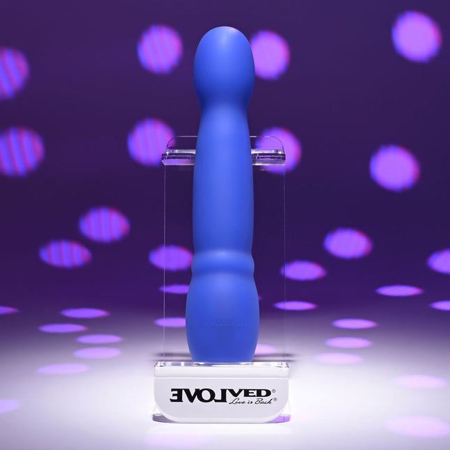 Evolved DISCO DIVA - Blue Light Up Vibrator
