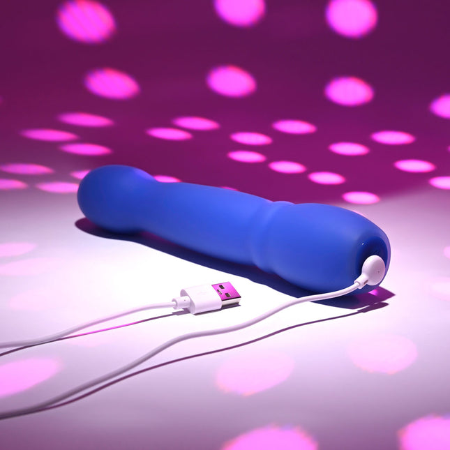 Evolved DISCO DIVA - Blue Light Up Vibrator