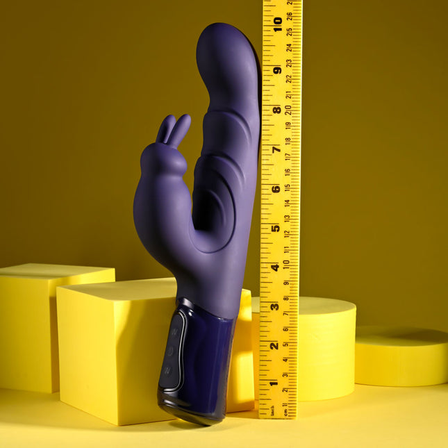 Evolved Big Deal Purple Rabbit Vibrator Size